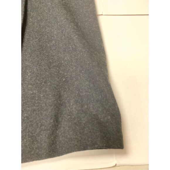 Vintage Wool Pleated Detail PeaCoat - Picture 2 of 10